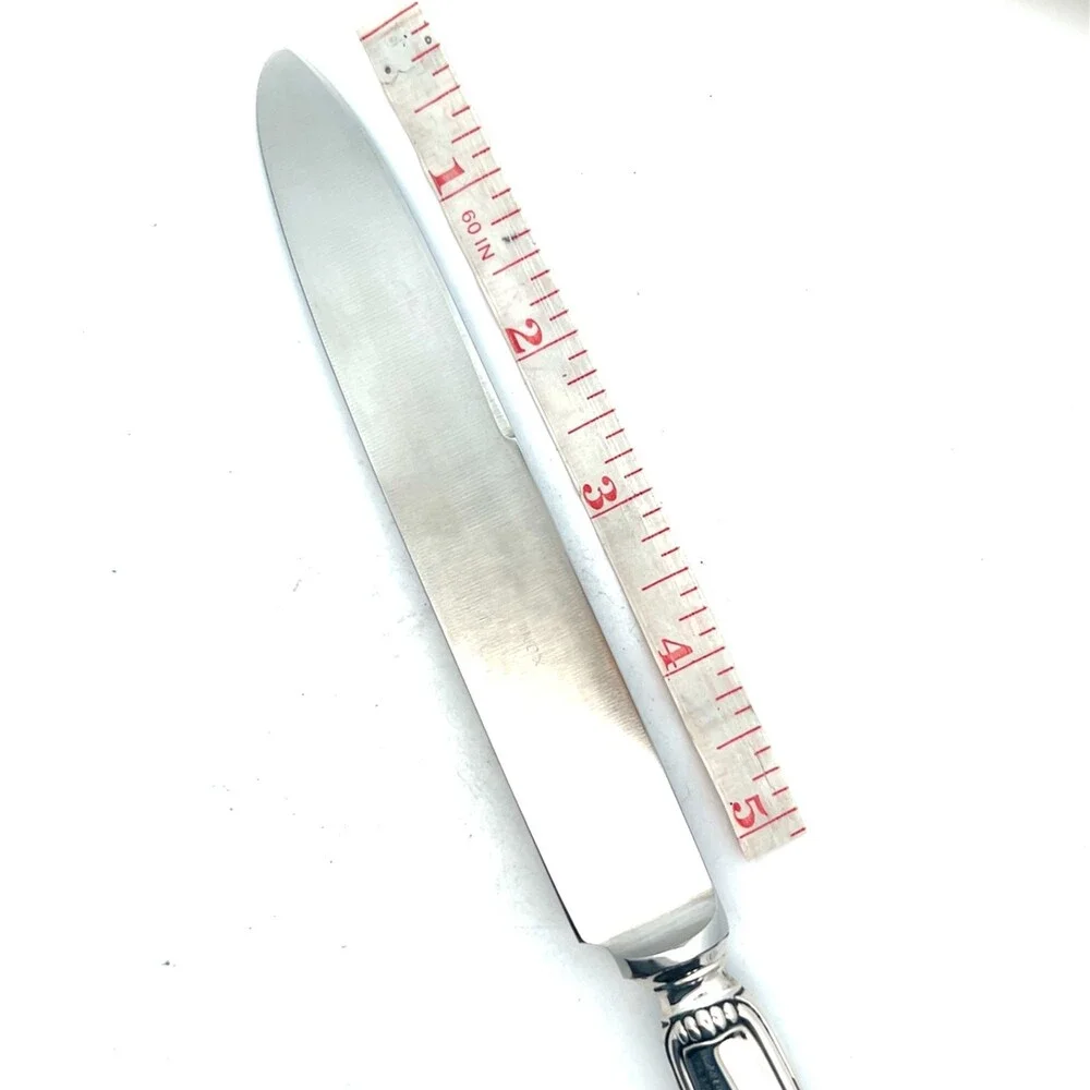 Buccelatti Sterling Silver Milano New French Hollow Italy Flatware Dinner Knife
